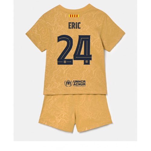 Barcelona Eric Garcia #24 Bortedraktsett Barn 2022-23 Kortermet (+ Korte bukser) Barcelona Eric Garcia #24 Bortedraktsett Barn 2022-23 Kortermet (+ Korte bukser)